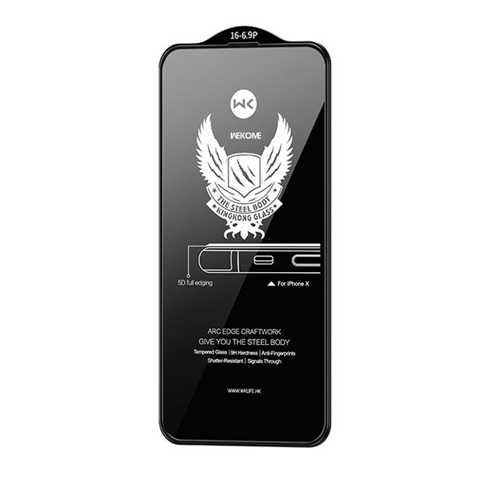 WK Wekome Kingkong 4D Curved Screen Protector HD iPhone 16 Pro Max (WTP-010)