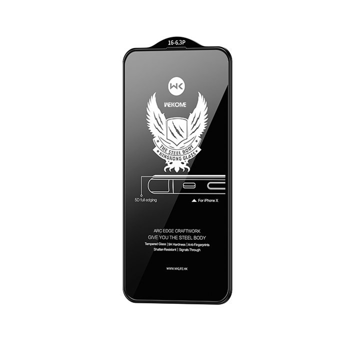 WK Wekome Kingkong 4D Curved Screen Protector HD iPhone 16 Pro (WTP-010)