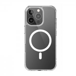 Wekome Military Grade Shatter-resistant Magnet Case Clear For iPhone 16 Pro Max (WPC-007)