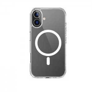 Wekome Military Grade Shatter-resistant Magnet Case Clear For iPhone 16 (WPC-007)