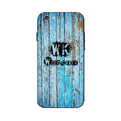 WK Wood Grain (CL443) Case for iPhone 6/6S Blue